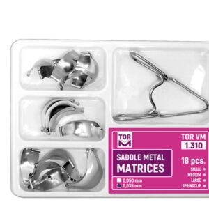 TOR-VM Saddle Metal Matrices Kit (18pcs)