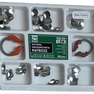 TOR VM Sectional Matrices 100 pcs with Niti Rings